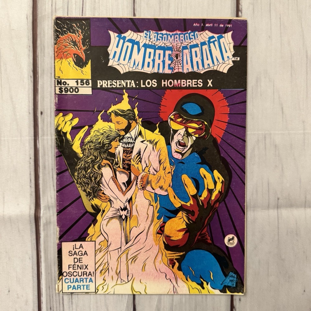 El Asombroso Hombre Araña" (The Amazing Spider-Man) Los Hombres X #156 1991